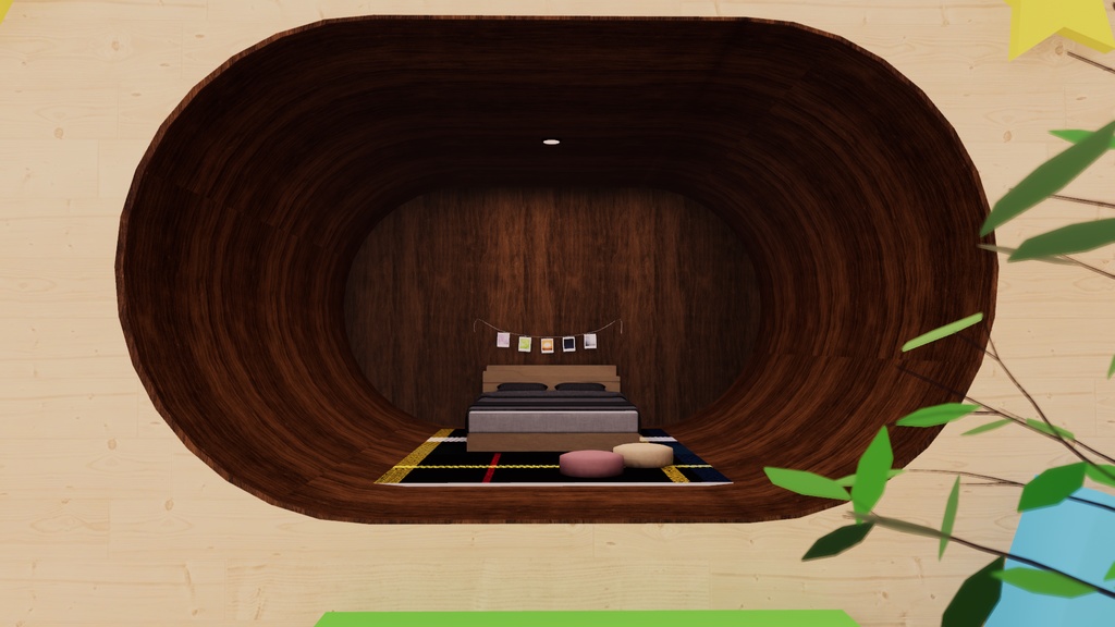 【VRChat想定】ボクタチノヒミツキチ(KidsRoom2)【ワールドアセット】