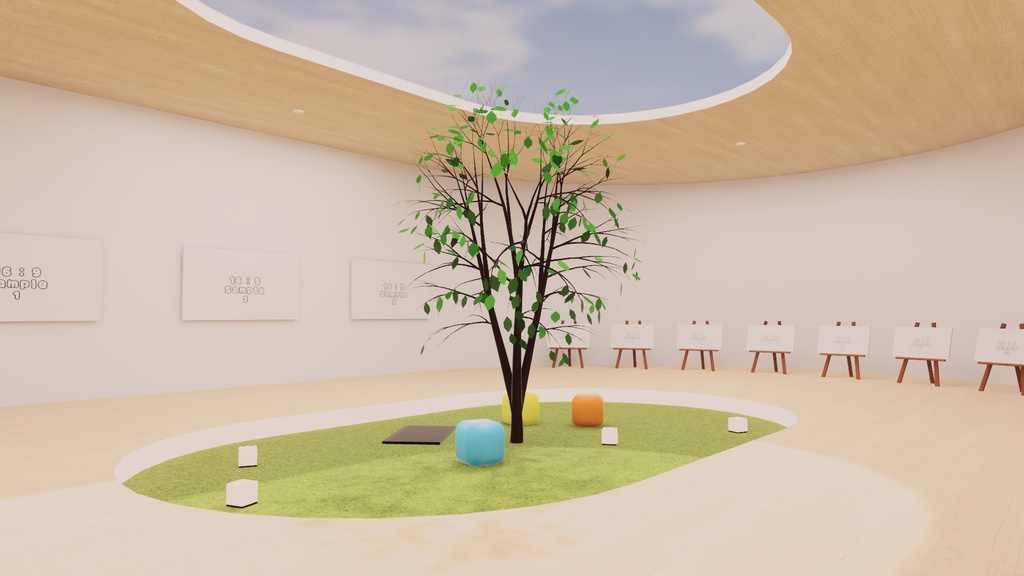【VRChat想定】photogallery23+exhibition3【ワールドアセット】