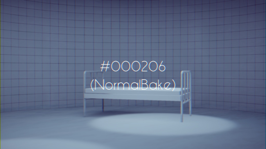 【VRChat想定】#000206【標準ベイク版】