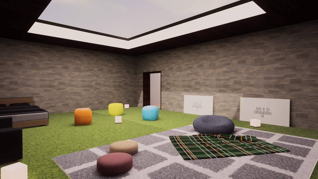 【VRChat想定】MemoryHouse6【ワールドアセット】