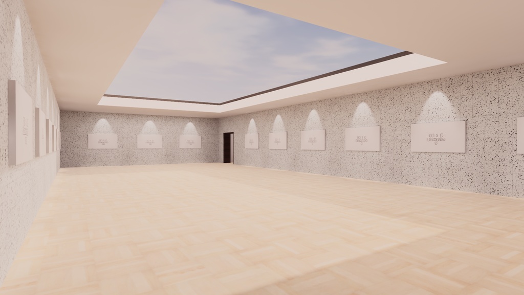 【VRChat想定】MemoryHouse6【ワールドアセット】