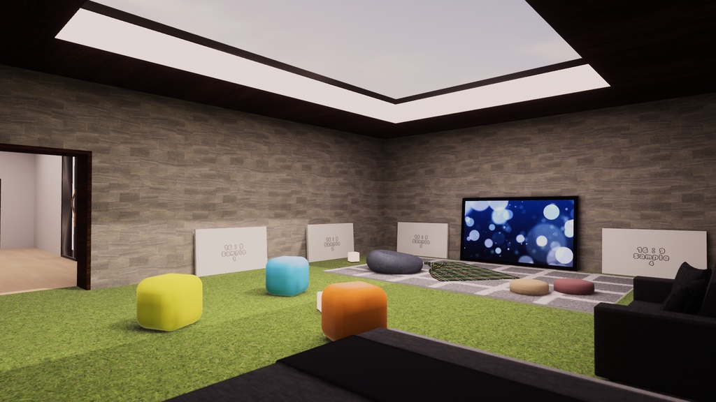 【VRChat想定】MemoryHouse6【ワールドアセット】