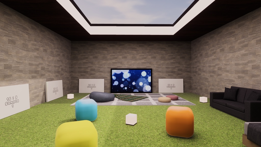 【VRChat想定】MemoryHouse6【ワールドアセット】