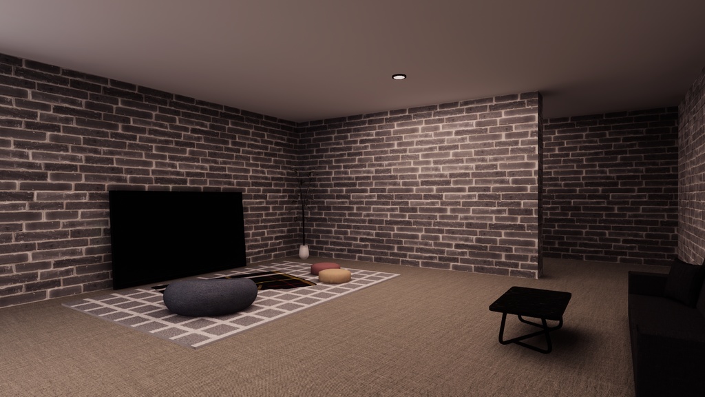 【VRChat想定】Apartment14【ワールドアセット】