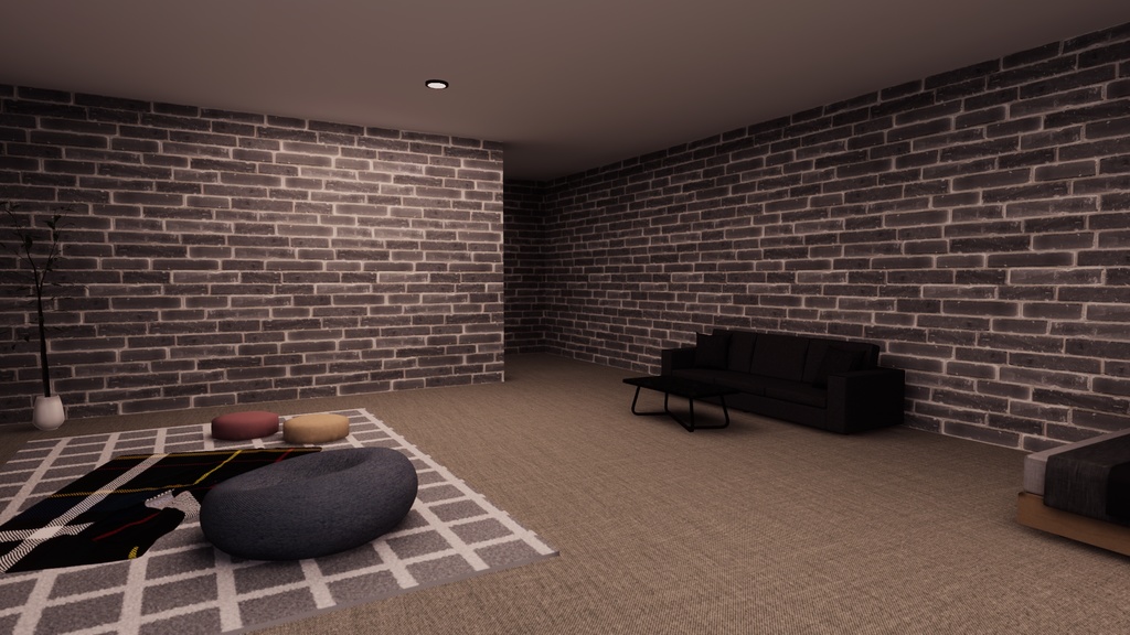 【VRChat想定】Apartment14【ワールドアセット】