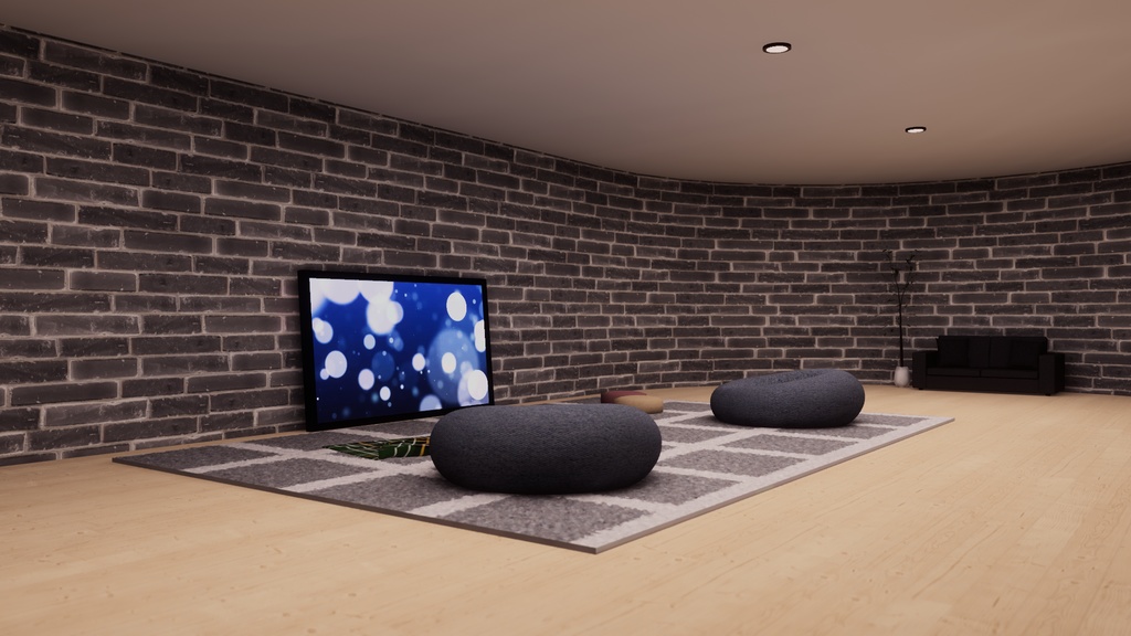 【VRChat想定】Apartment15【ワールドアセット】