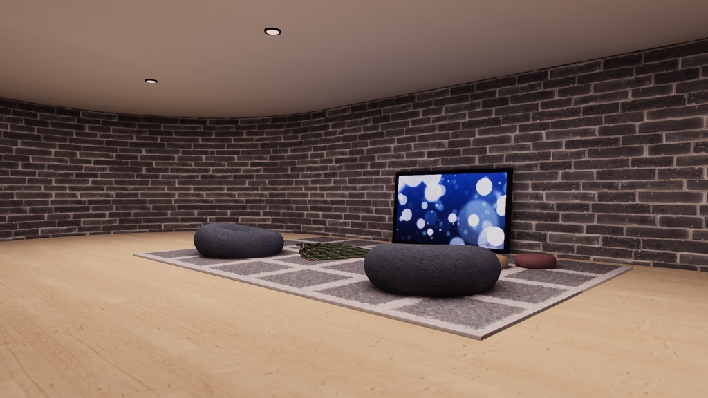 【VRChat想定】Apartment15【ワールドアセット】