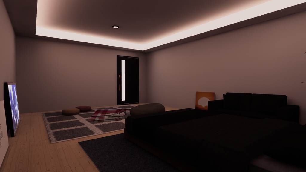 【VRChat想定】Nest4【ワールドアセット】