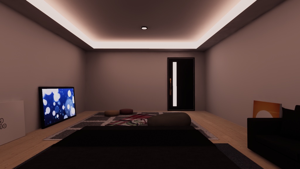 【VRChat想定】Nest4【ワールドアセット】