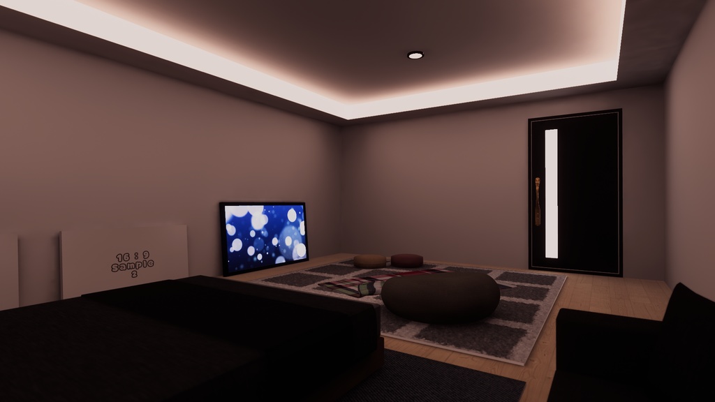 【VRChat想定】Nest4【ワールドアセット】