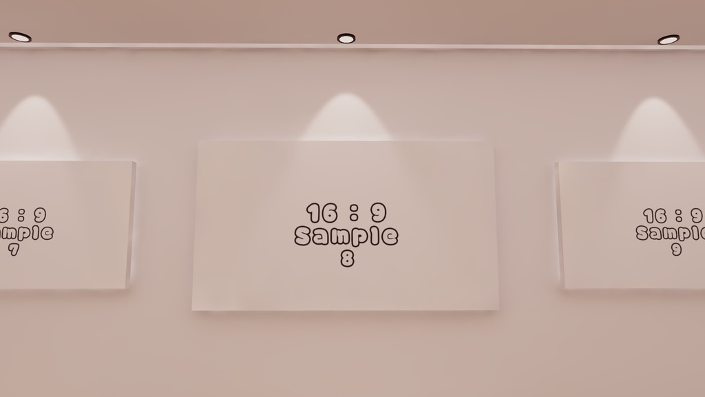 【VRChat想定】photogallery24【11/30-12/2限定半額セール中!】