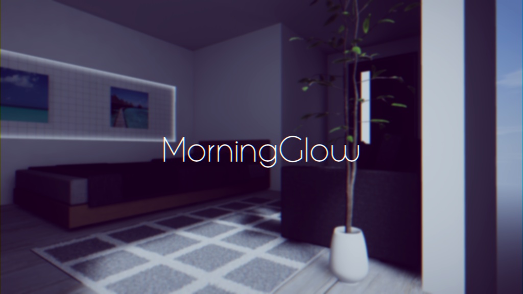 【VRChat想定】MorningGlow【12/5-12/7限定半額セール中!】