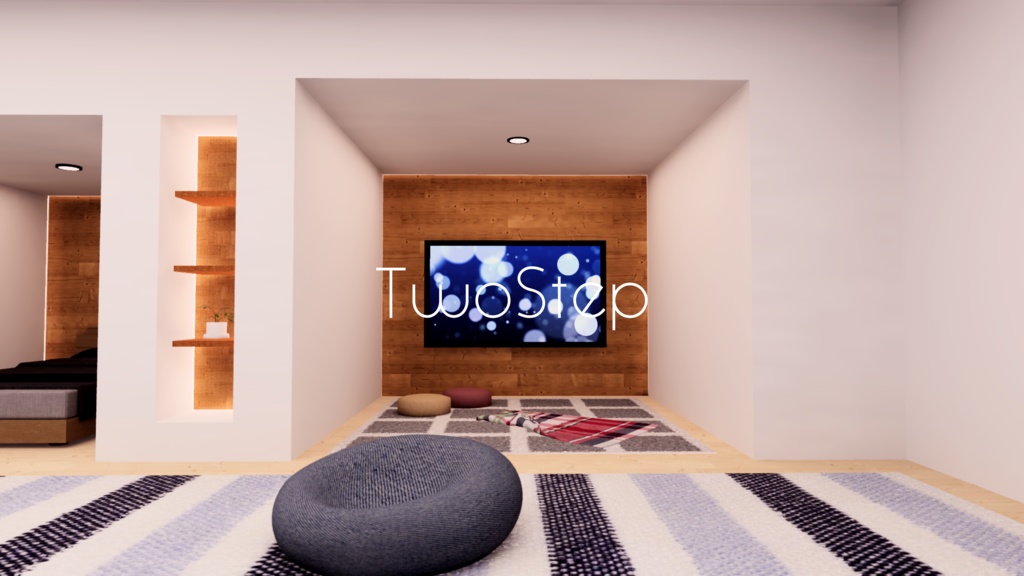 【VRChat想定】TwoStep【12/12-14半額セール中!】