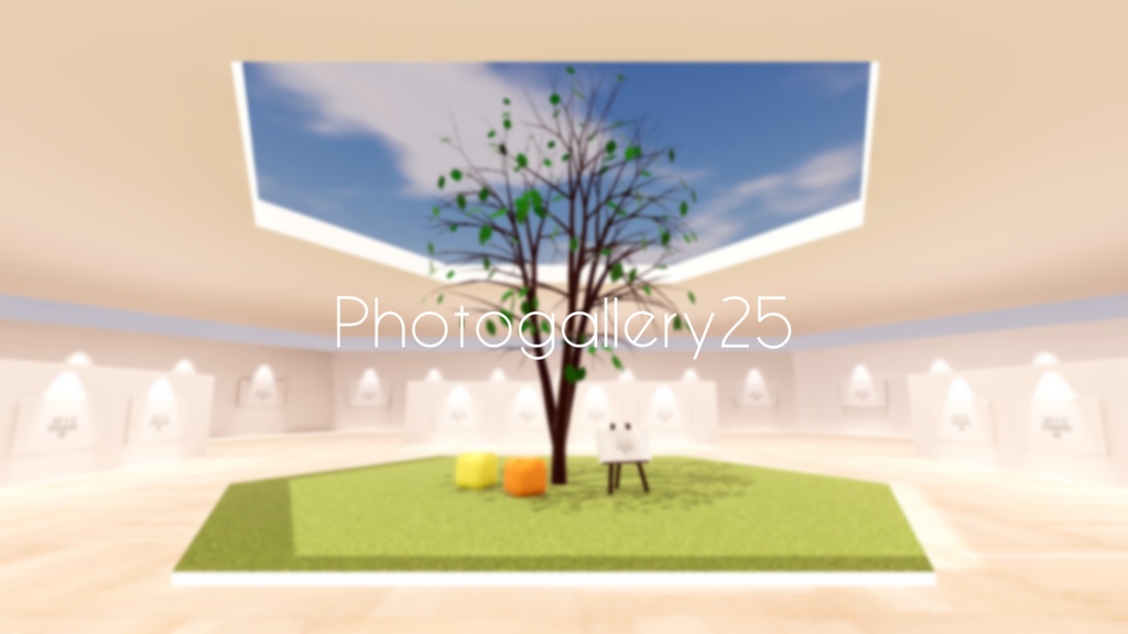 【標準ベイク版】VRChat想定 : Photogallery25【12/19-21半額セール中!】