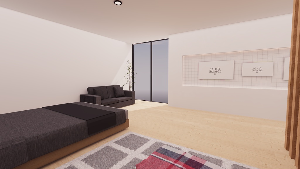 【12/26-28半額セール中!】【VRChat想定】「ふたりの距離」【お砂糖向けワールド製作支援アセット】