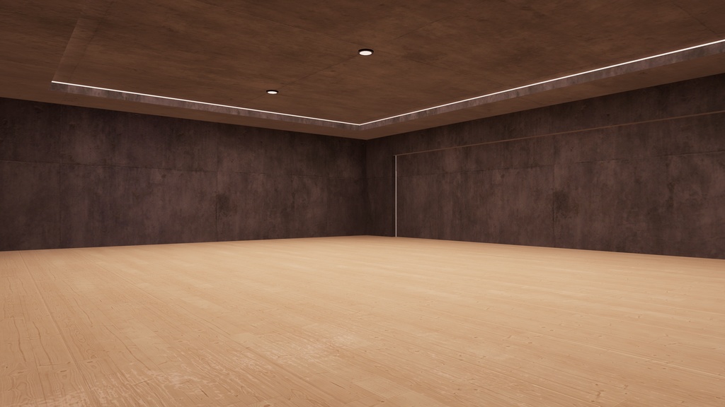 【VRChat想定】DanceRoom1【ワールドアセット】