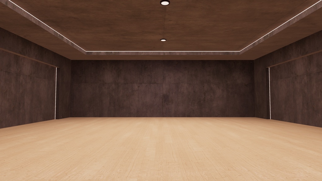 【VRChat想定】DanceRoom1【ワールドアセット】