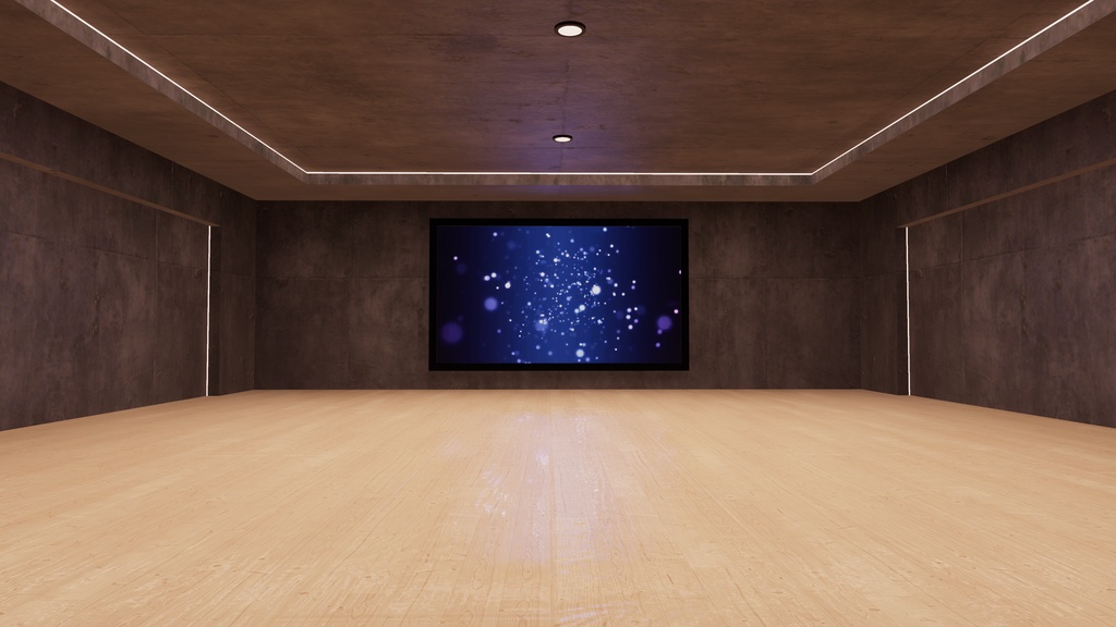 【VRChat想定】DanceRoom1【ワールドアセット】