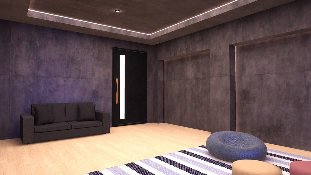 【2025/12/30~2026/1/1半額セール中!】【VRChat想定】TheaterRoom1【ワールドアセット】