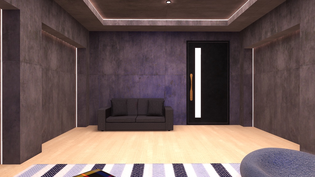 【2025/12/30~2026/1/1半額セール中!】【VRChat想定】TheaterRoom1【ワールドアセット】