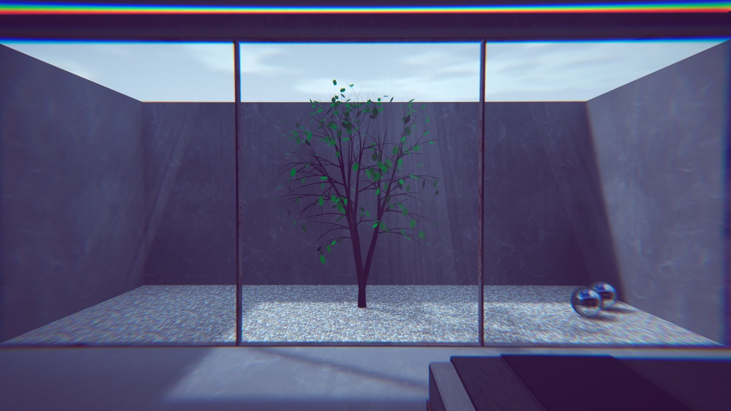 【1/2~1/4半額セール中!】【VRChat想定】Waiting.【ワールドアセット】