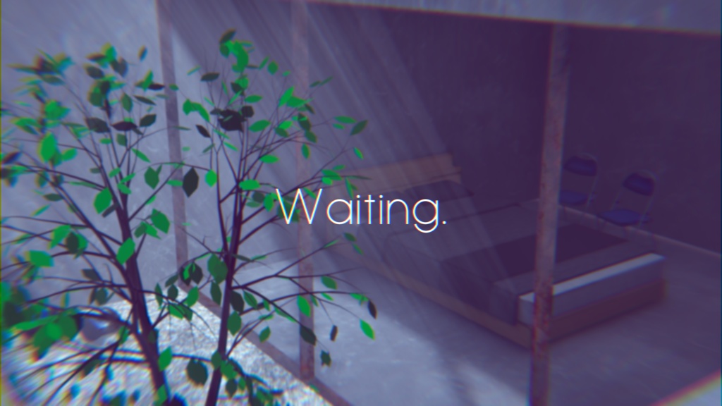 【1/2~1/4半額セール中!】【VRChat想定】Waiting.【ワールドアセット】