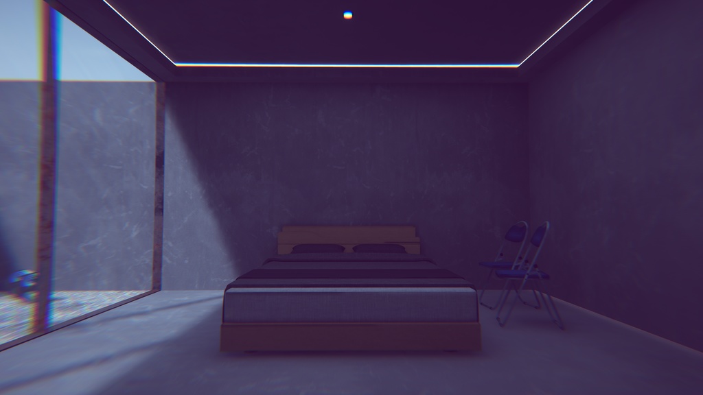 【1/2~1/4半額セール中!】【VRChat想定】Waiting.【ワールドアセット】