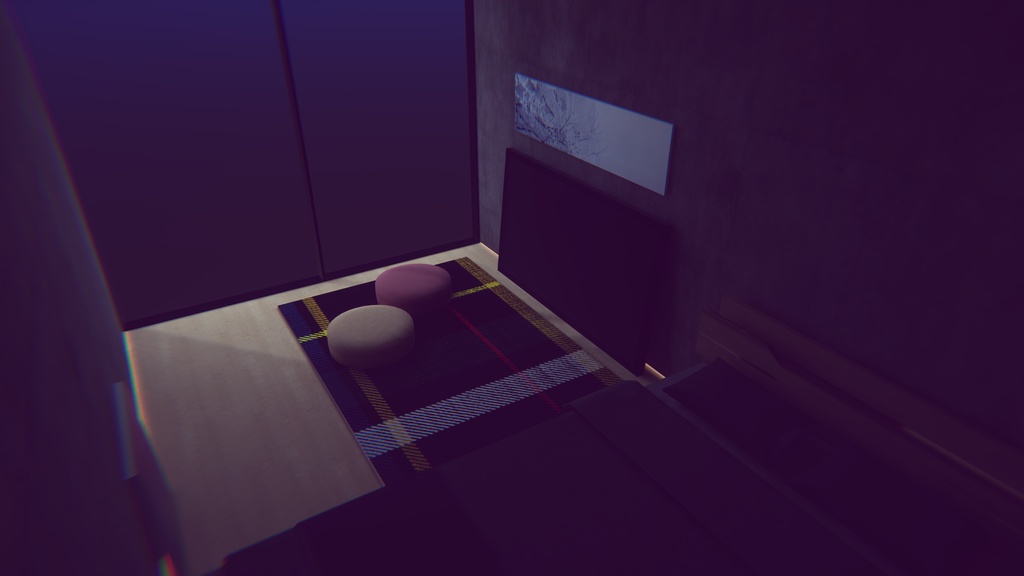 【1/9~1/12まで半額セール中!】【VRChat想定】Akari.【ワールドアセット】