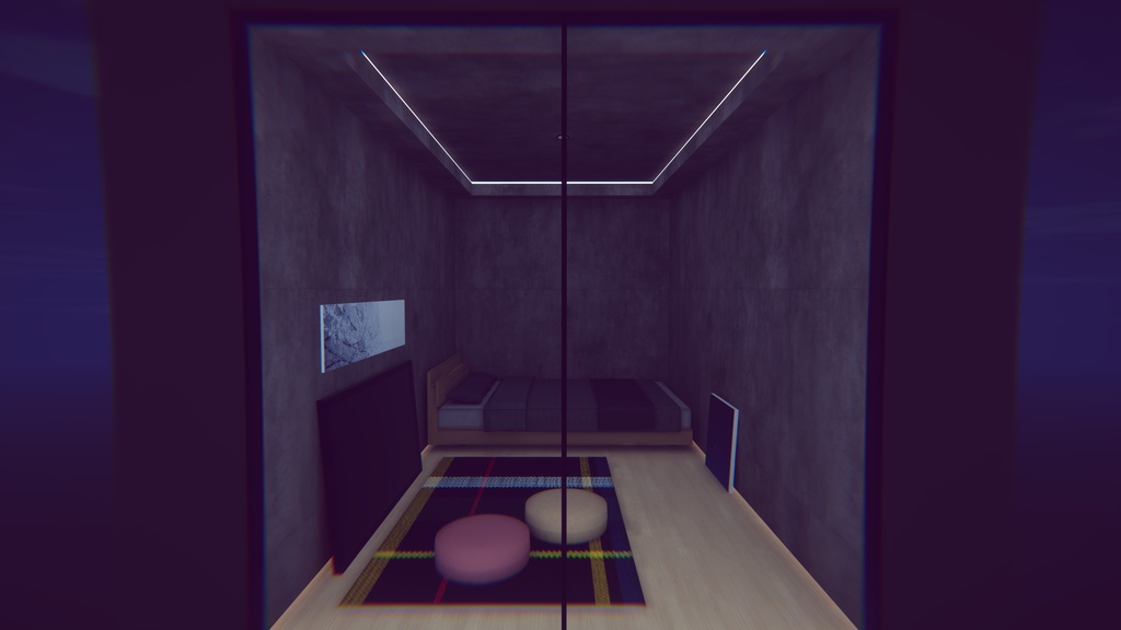 【1/9~1/12まで半額セール中!】【VRChat想定】Akari.【ワールドアセット】