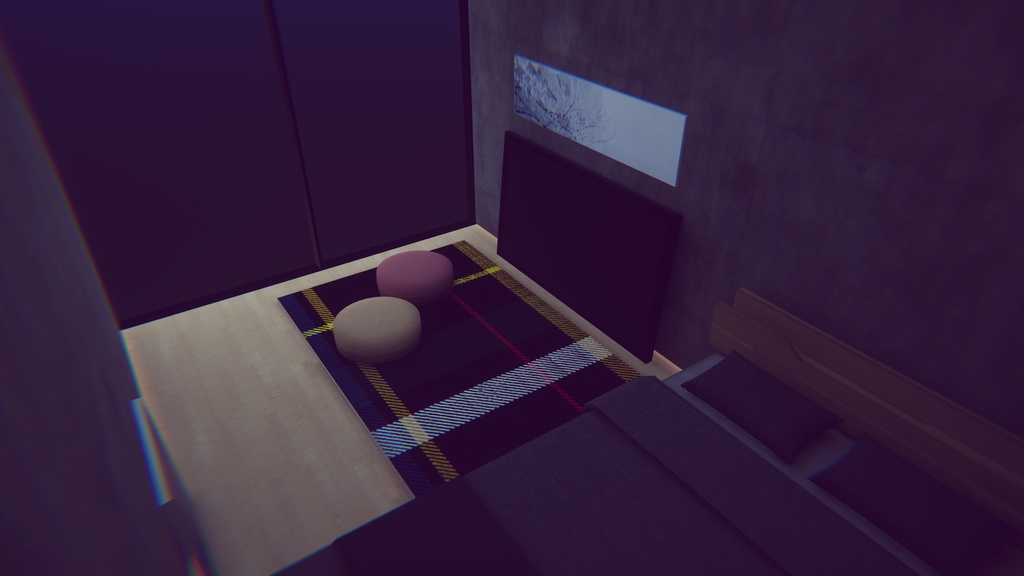 【1/9~1/12まで半額セール中!】【VRChat想定】Akari.【ワールドアセット】