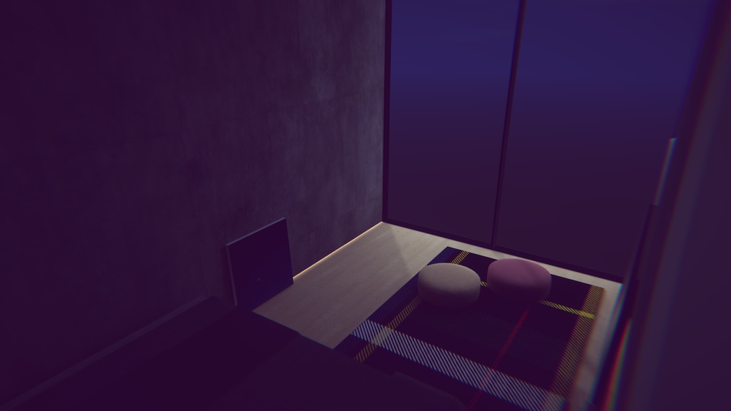 【1/9~1/12まで半額セール中!】【VRChat想定】Akari.【ワールドアセット】