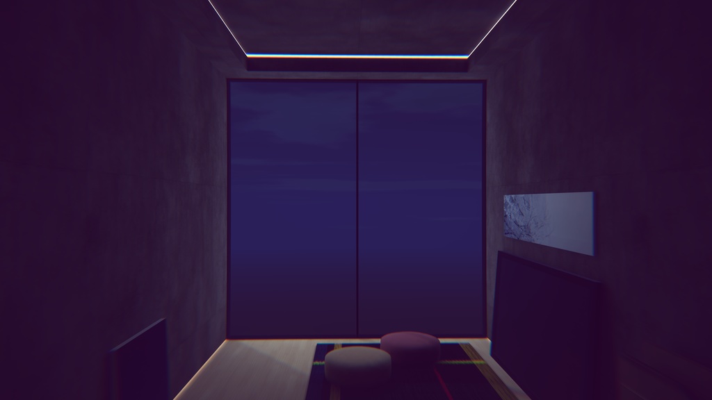 【1/9~1/12まで半額セール中!】【VRChat想定】Akari.【ワールドアセット】