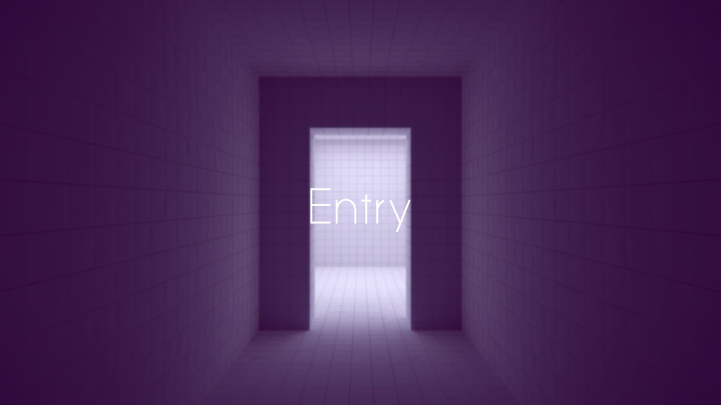 【VRChat想定】Entry【ワールドアセット】