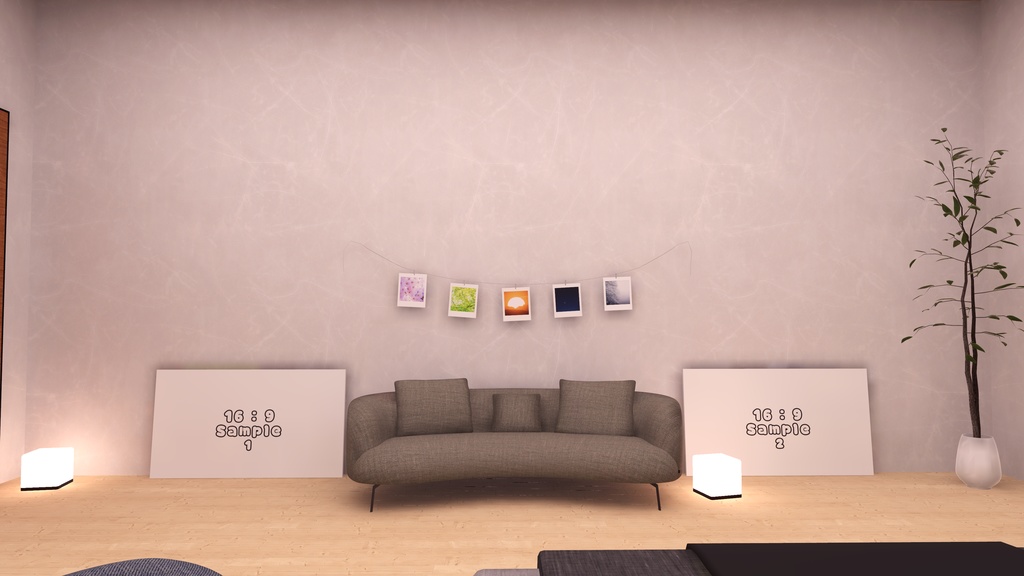 【VRChat想定】Apartment17【ワールドアセット】