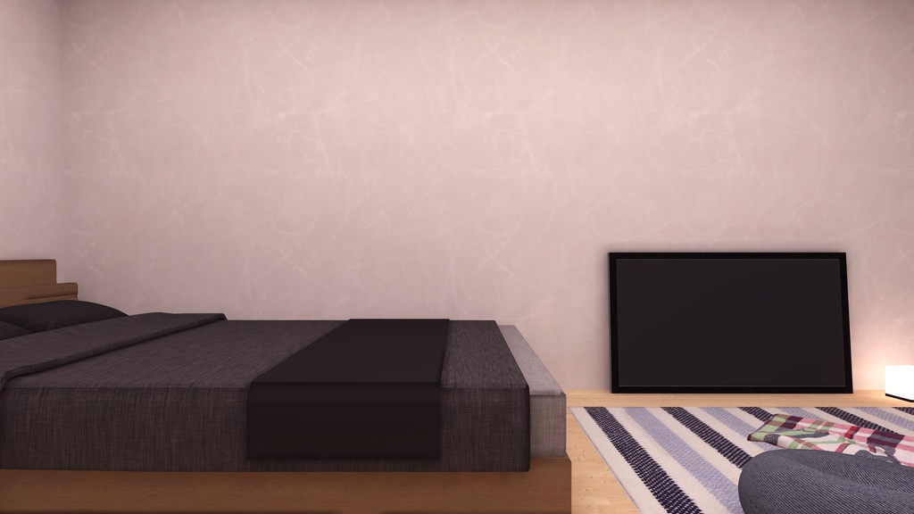 【VRChat想定】Apartment17【ワールドアセット】