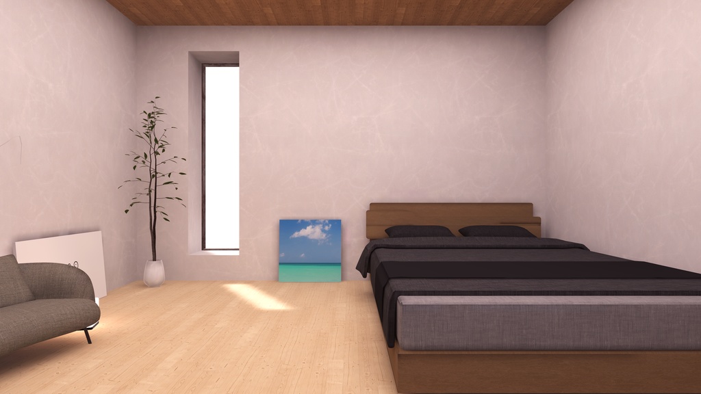 【VRChat想定】Apartment17【ワールドアセット】