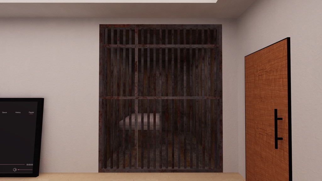【1/23~1/25までセール中!】【VRChat想定】Just牢屋(牢屋付きワンルーム)【ワールドアセット】