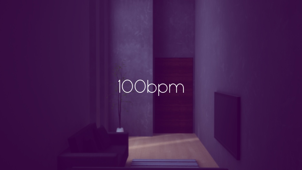 【1/30-2/1までセール中!】【VRChat想定】100bpm【ワールドアセット】