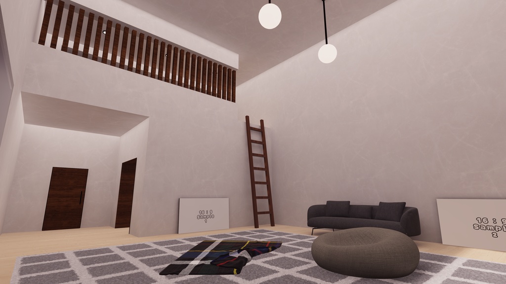 【1/30-2/1までセール中!】【VRChat想定】CubeHouse1 : Re.ReBuild【ワールドアセット】