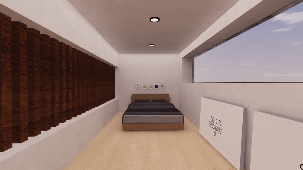 【1/30-2/1までセール中!】【VRChat想定】CubeHouse1 : Re.ReBuild【ワールドアセット】