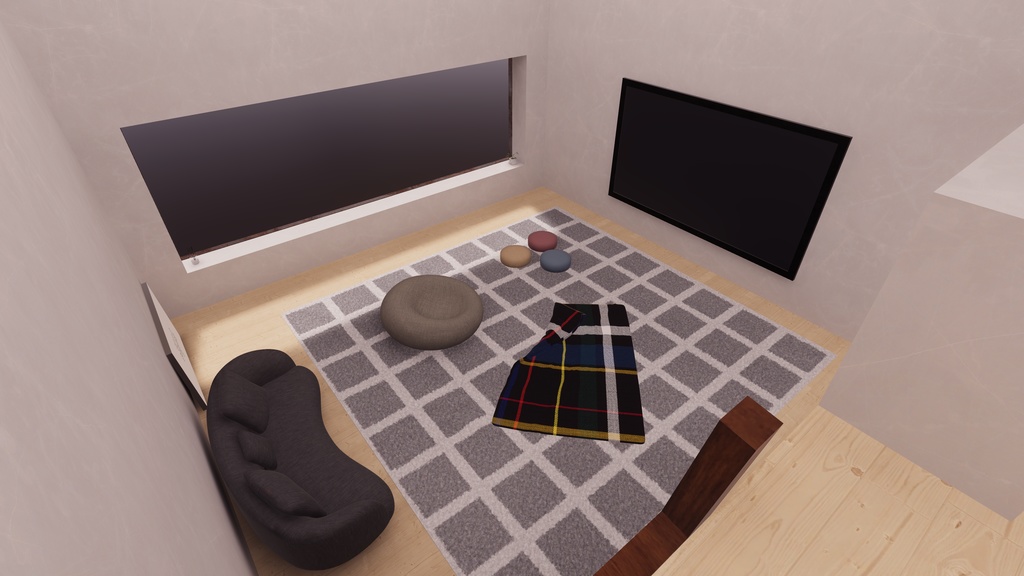 【1/30-2/1までセール中!】【VRChat想定】CubeHouse1 : Re.ReBuild【ワールドアセット】
