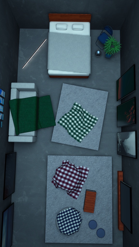 【VRChat想定】Muted.Renewal【ワールドアセット】
