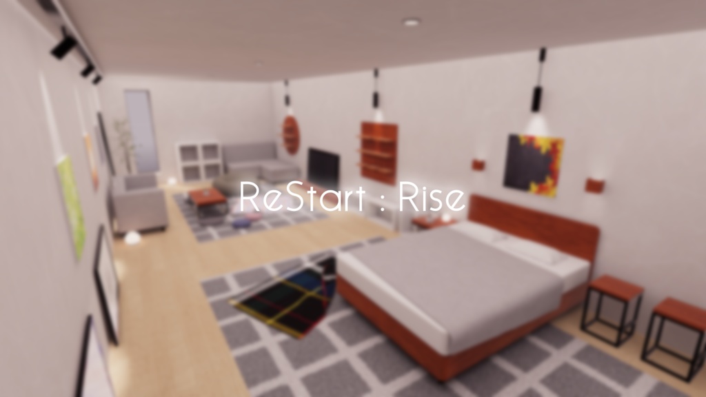 【2/13販売開始】【VRChat想定】ReStart : Rise【ワールドアセット】