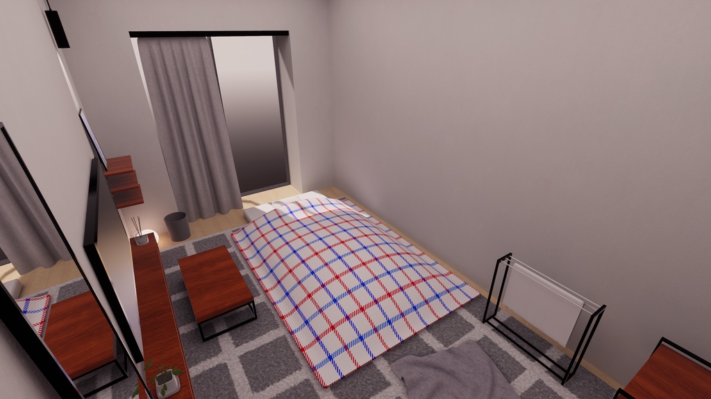 【2/14~2/16まで半額セール中!】【VRChat想定】あのさ。せまいけど、ウチくる?【ワールドアセット】