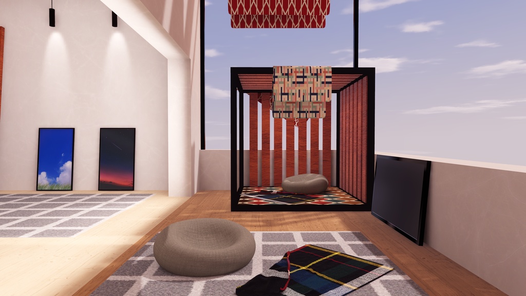 【2/20販売開始】【VRChat想定】陽だまりの余白【ワールドアセット】