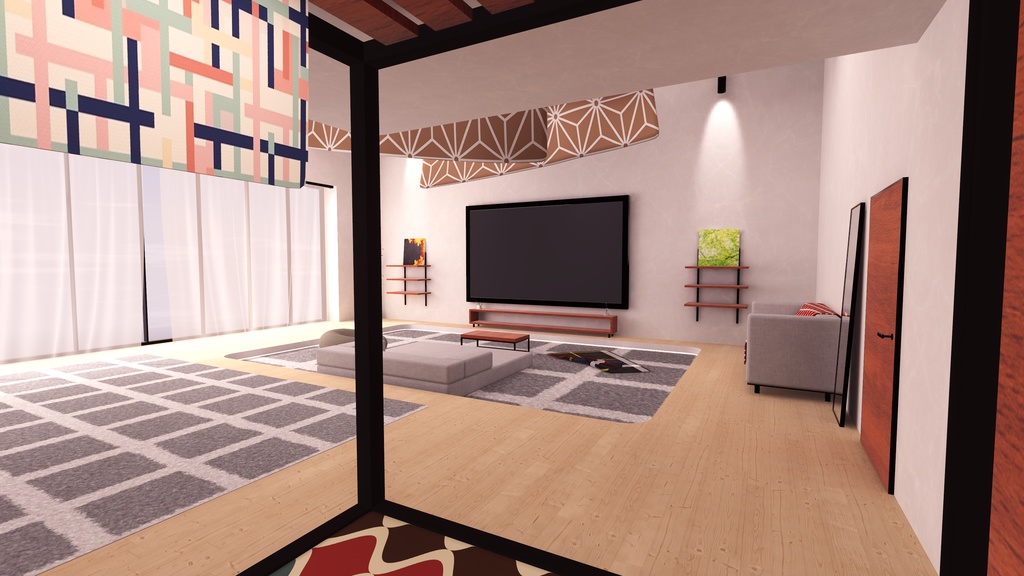 【2/20販売開始】【VRChat想定】陽だまりの余白【ワールドアセット】