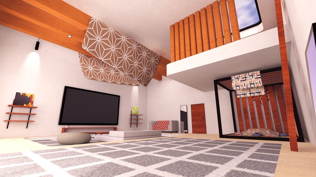 【2/20販売開始】【VRChat想定】陽だまりの余白【ワールドアセット】