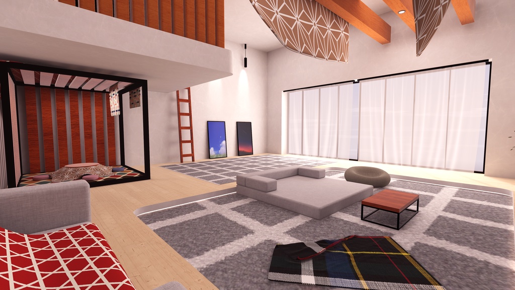 【2/20販売開始】【VRChat想定】陽だまりの余白【ワールドアセット】