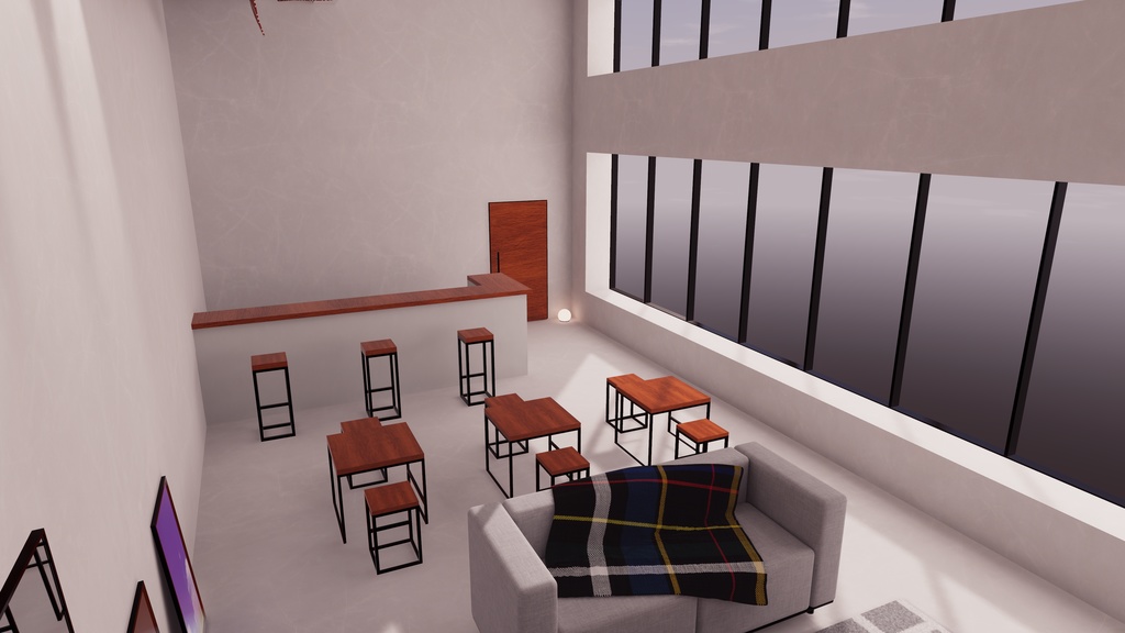 【VRChat想定】ThreeFace【ワールドアセット】