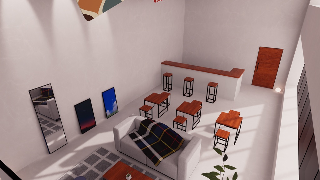 【VRChat想定】ThreeFace【ワールドアセット】